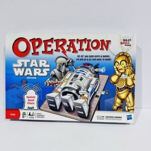 2011 Hasbro‎ Operation Star Wars Edition Silly Skill Game - Complete